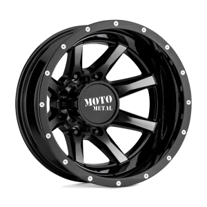 Moto Metal – MO995 – Black – 17″x6.5″ -155mm – Summer Wheels – MO995765823155N